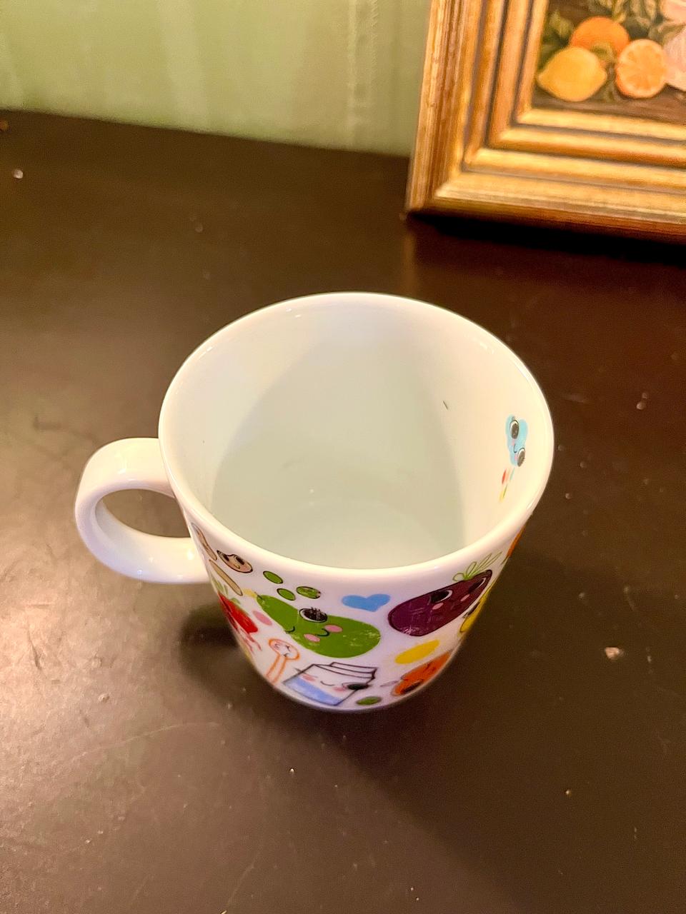 Kawaii Food Character Ceramic Mug – 4 Inch