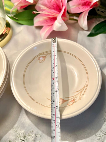 Biltons England 4-Piece Floral Bowls 6.25 in