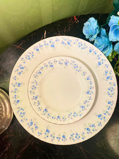 Royal Albert Memory Lane Dessert Plate Set & Platter