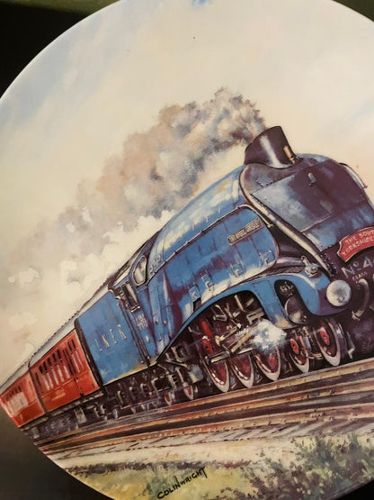 St Andrews Royal Doulton Room Train Plate 8"