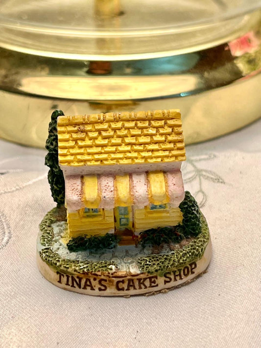 Vintage Tina’s Cake Shop Miniature Building 5 cm