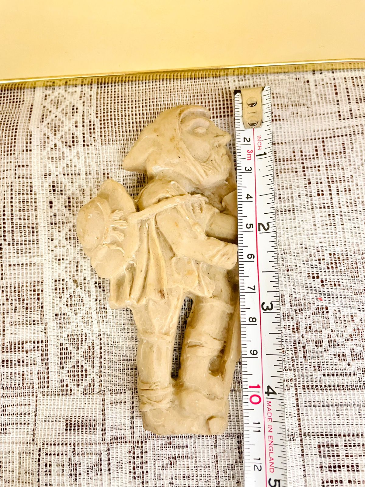 Vintage Ceramic Figurine of a Man - Detailed Handcrafted Artisan Sculpture