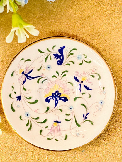 Coalport Pageant Bone China  Decor Plate – Vintage Floral England