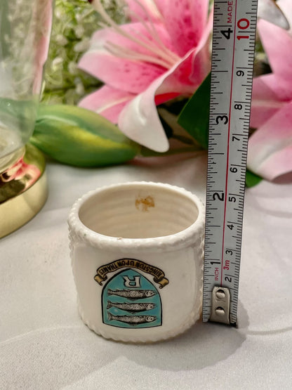 W.H. Goss Kingston upon Thames Souvenir Pot, 2 in