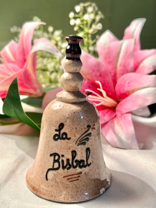 La Bisbal Speckled Ceramic Decorative Bell – 4.5