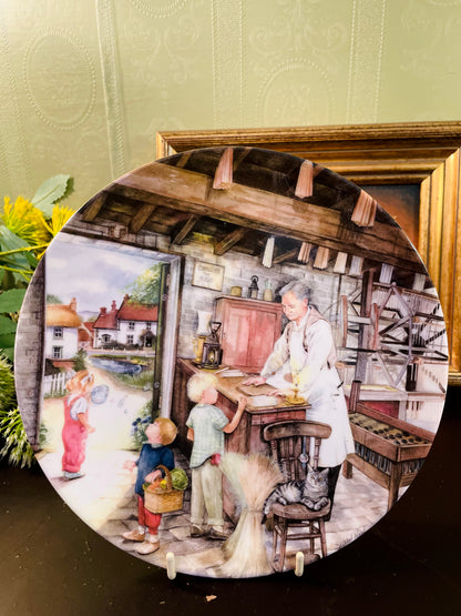 Royal Doulton The Candle Maker Collector Plate 8 Inch 1991
