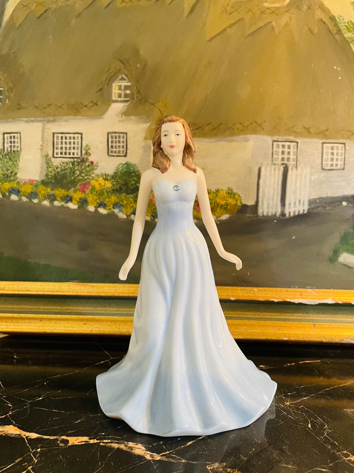 Royal Doulton “Birthday Girl” Figurine – Gemstones Collection