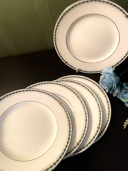 Wedgwood Guinevere Bone China Tea Plates Set of 5 – 6 Inch