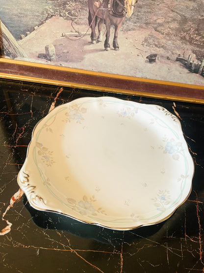 Royal Albert “Satin Rose” Fine Bone China Serving Plate – England