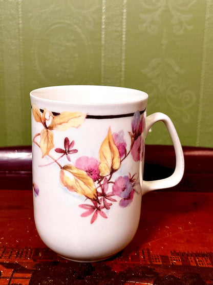 Rose of England Bone China Floral Mug 4" – Made in England