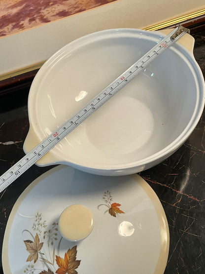 Alfred Meakin England Ironstone Covered Tureen – Autumn Leaf Design