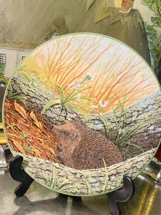 wildlife decor plate in pakistan