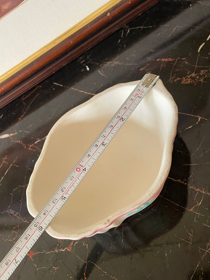 Vintage Ceramic Deep Serving Bowl –  Strawberries molds Print (England)