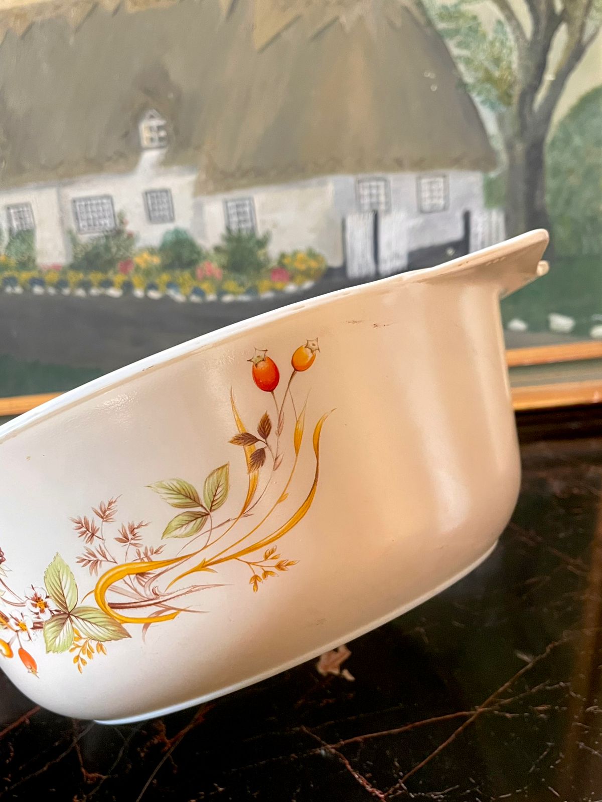 Vintage Pyrex “Harvest” Mixing Large Bowl – Made in England