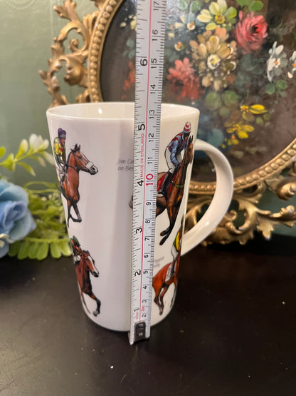 The Leonardo Collection Winning Post Horse Racing Fine China Mug