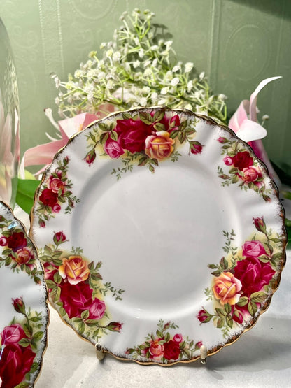 Royal Albert Old Country Roses Bone China Plate (each) 15 cm