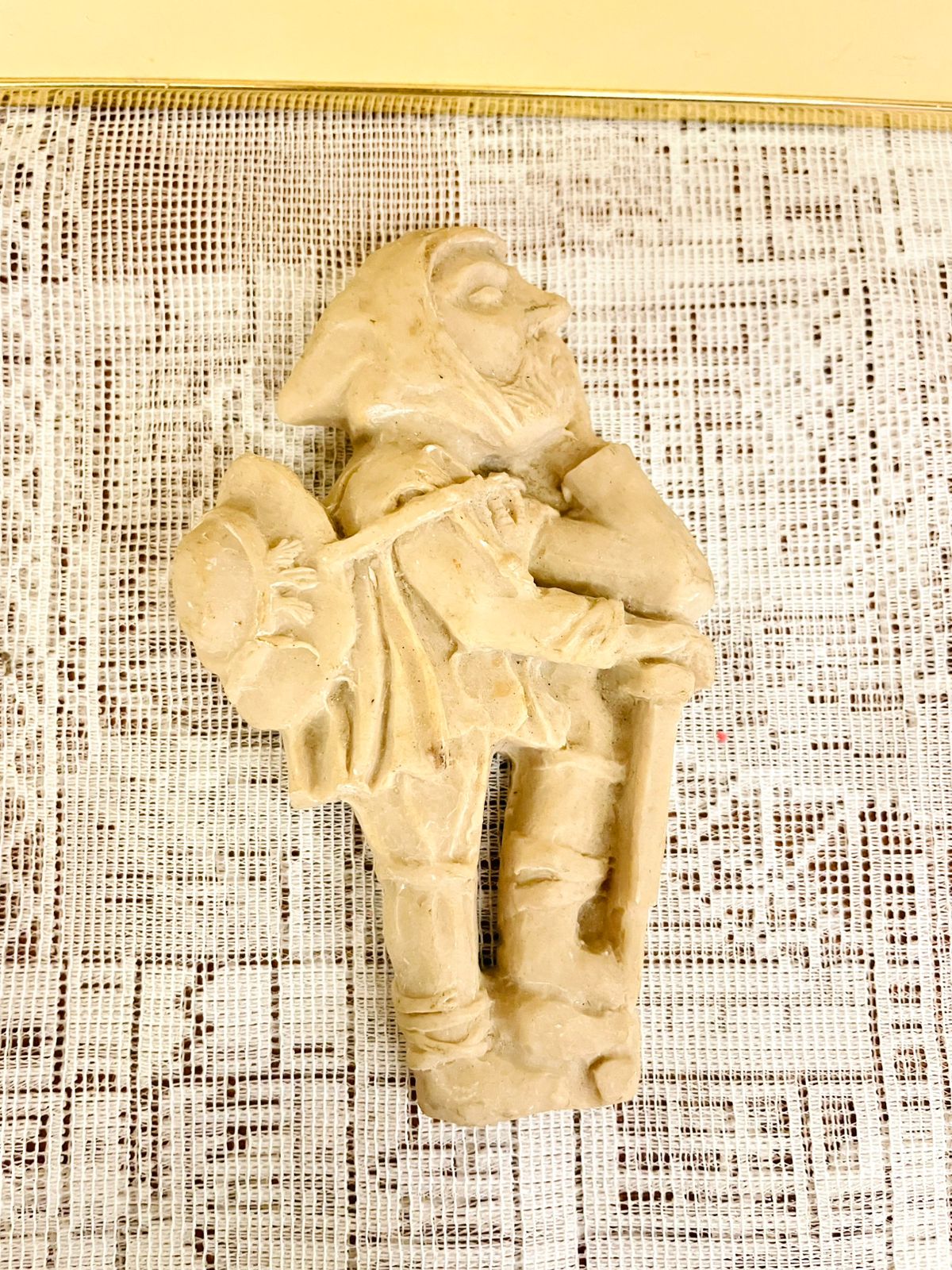 Vintage Ceramic Figurine of a Man - Detailed Handcrafted Artisan Sculpture