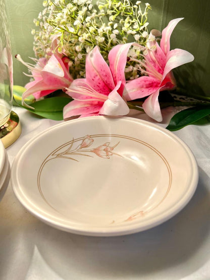 Biltons England 4-Piece Floral Bowls 6.25 in