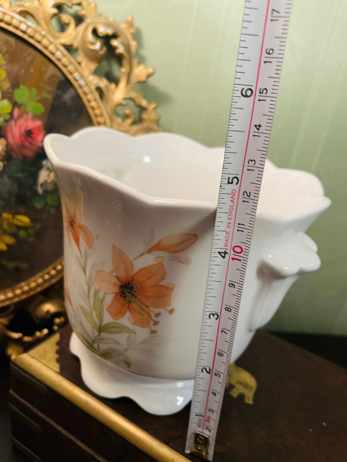 St Michael Made in England Ceramic Planter 5 Inch Vintage Pot