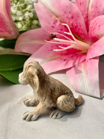 Brown Puppy Figurine Home Decor – Approx. 5 cm