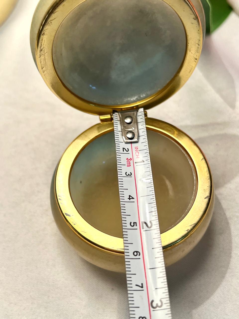 Vintage Venezia Ponte dei Sospiri Souvenir Trinket Box Approx. 6 cm