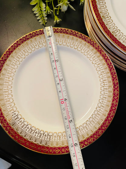 Majestic Royal Grafton Fine Bone China Dinner Set – Made in England – 18 Pieces