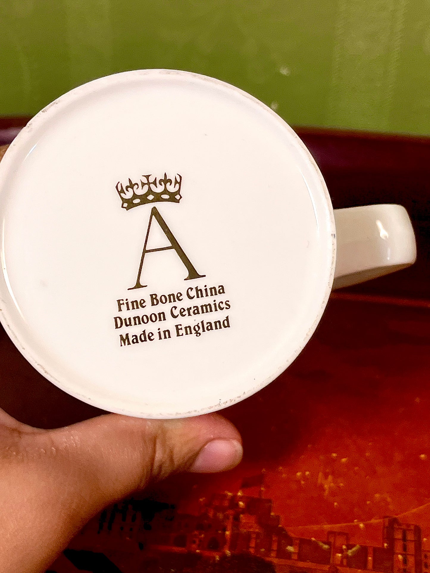 Dunoon Prince Andrew Sarah Ferguson Royal Wedding 1986 Mug Fine Bone China