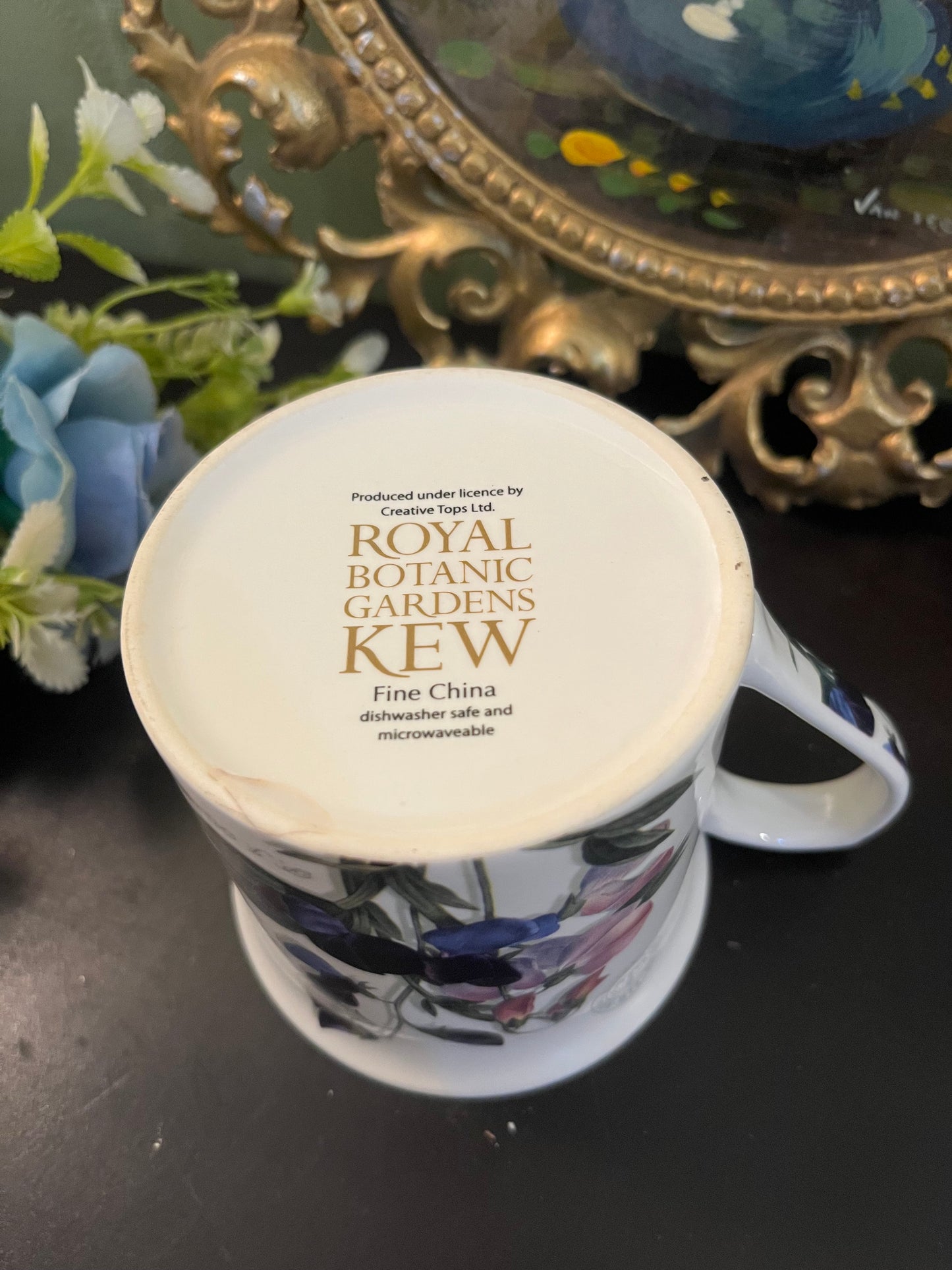 Royal Botanic Gardens Kew Sweet Pea Fine China Mug