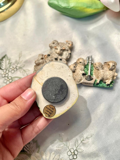 Sheep & Lamb Countryside Souvenir Collection Magnet – 3 Pcs