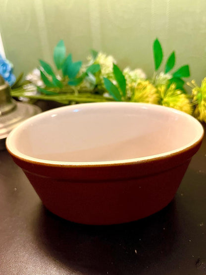 Brown Oval Oven-Safe Baking Dish 5.5-Inch
