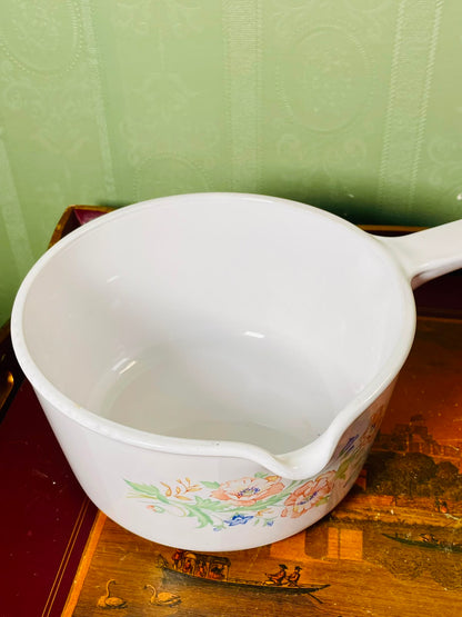 Corning France Floral Oven-Safe Saucepans – 3 Piece