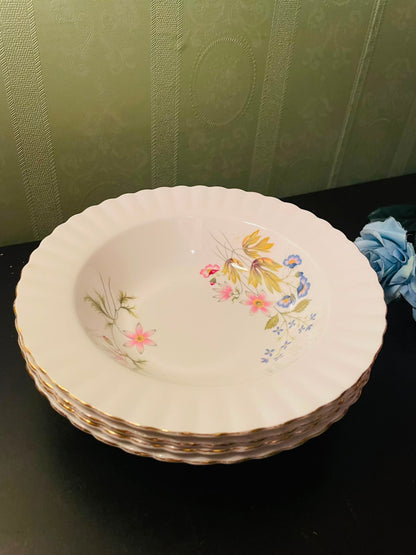 Richmond Wild Anemone Bone China Bowls Set of 4
