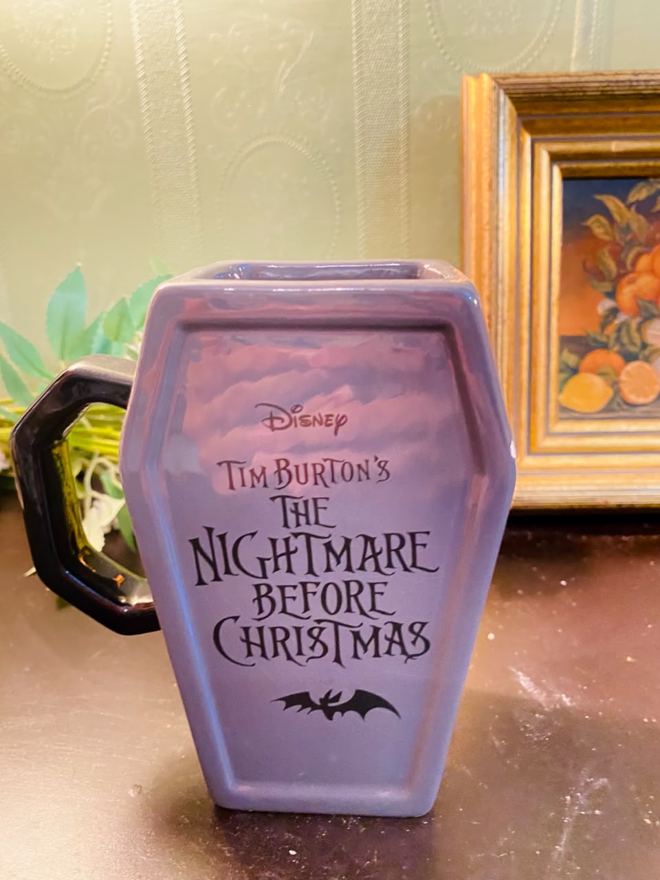 Disney Tim Burton's The Nightmare Before Christmas Coffin Mug 5.5 Inch
