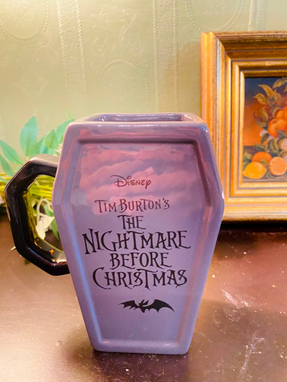 Disney Tim Burton's The Nightmare Before Christmas Coffin Mug 5.5 Inch