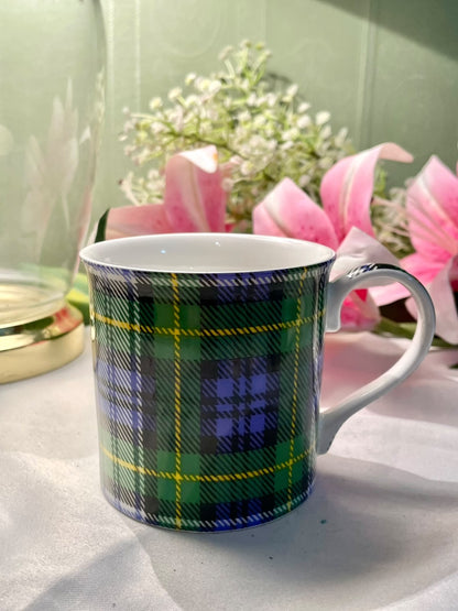 Leonardo Collection Dress Gordon Tartan Fine China Mug 9.5cm