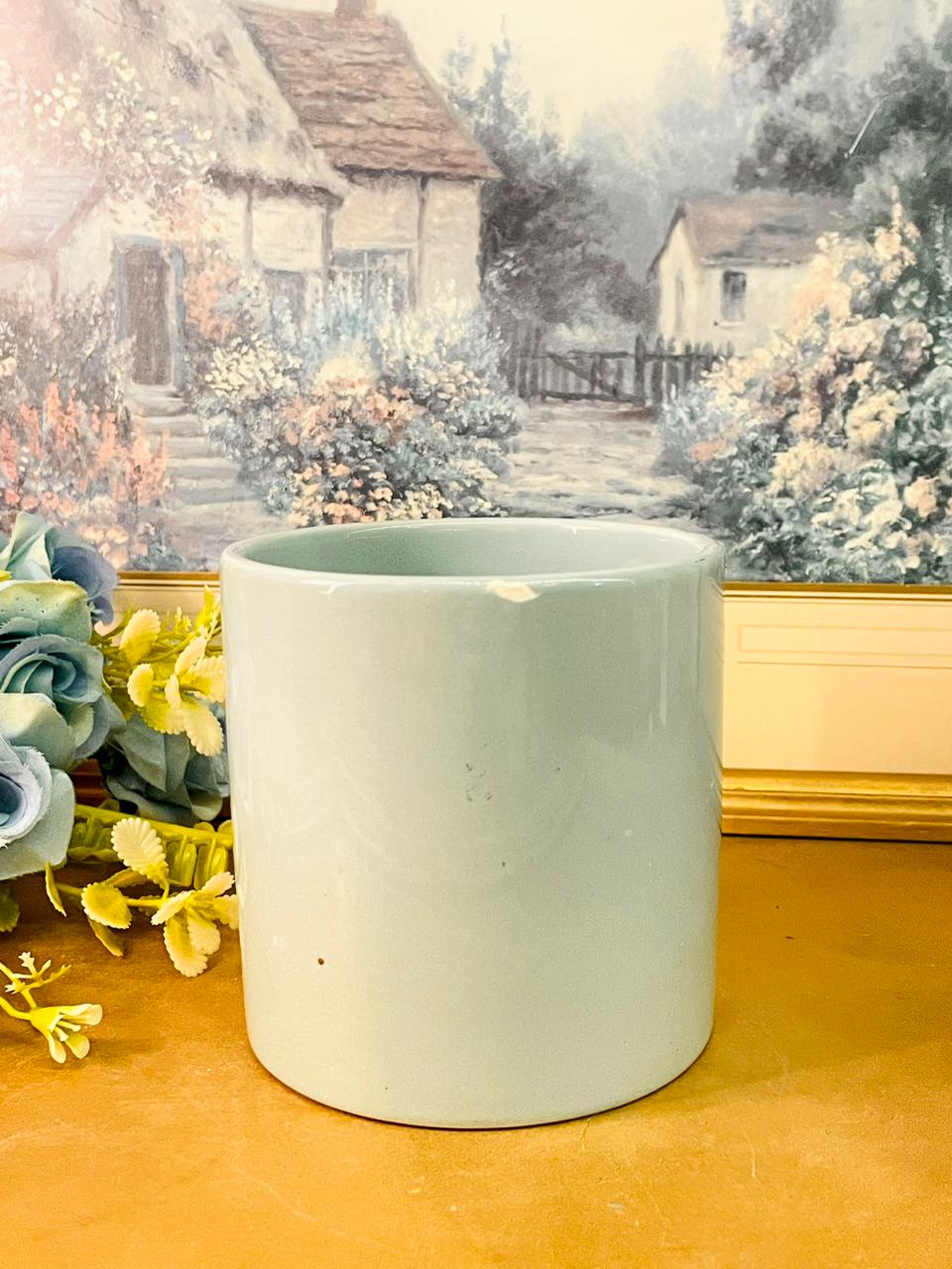 Deer Print Ceramic Mug Winter Design Prima Design