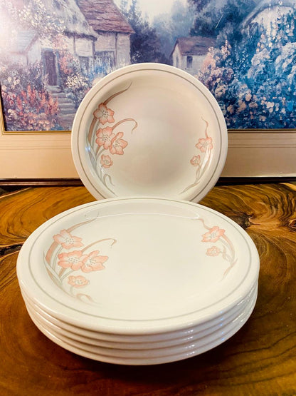 Churchill England Floral Quarter Plates Set of 6