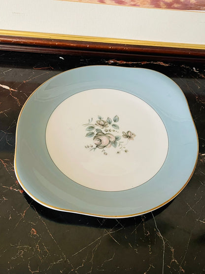 Royal Doulton “Rose Elegans” Cake Plater – Fine Bone China Dinnerware, England