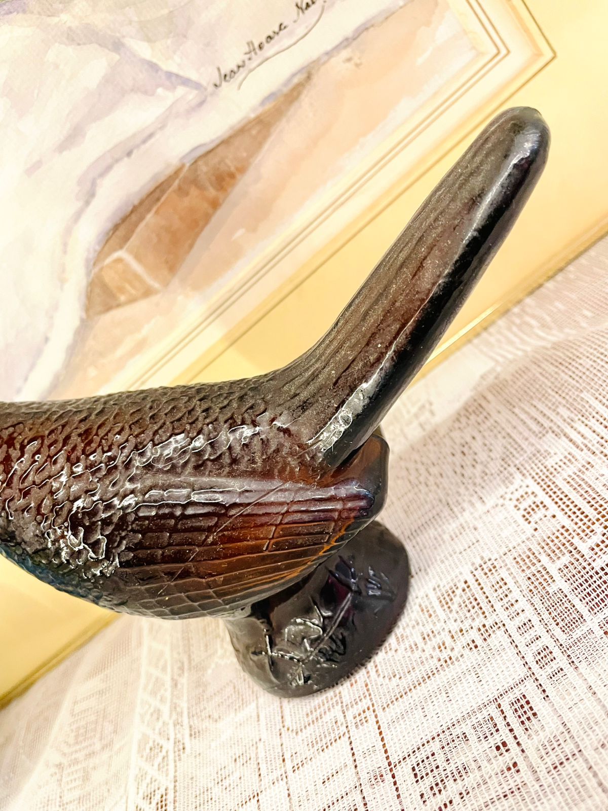 Vintage Avon Pheasant After Shave Lotion Bottle - Unique Ceramic Pheasant Figurine