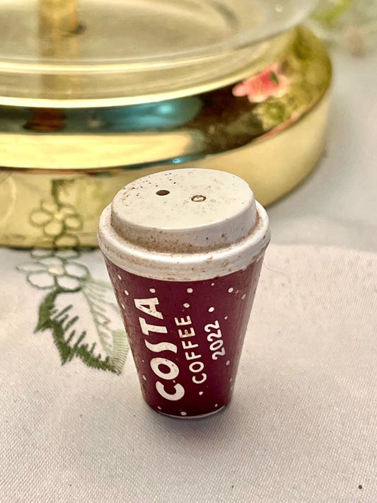 Vintage Costa Coffee Miniature Shaker 5 cm