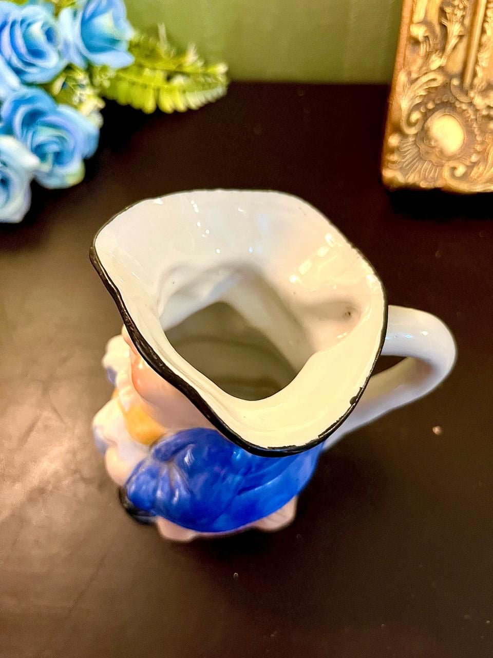 Vintage Toby Character Jug 4 Inch Ceramic Collectible Mug
