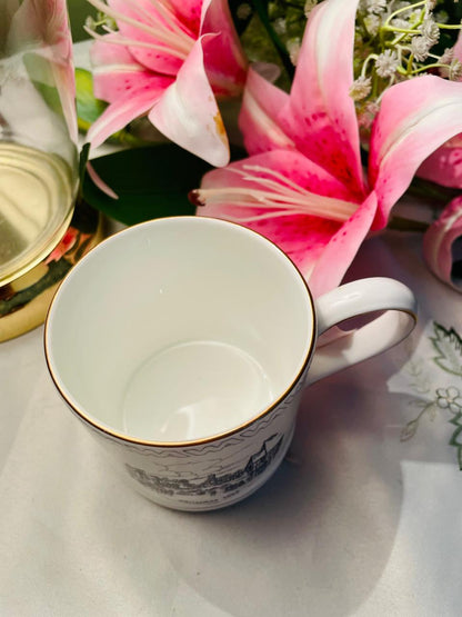 Coalport Wallace Arnold Bone China Scenic Mug 9 cm