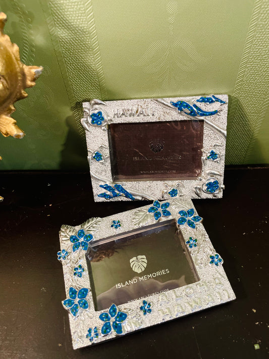 Hawaii Island Memories Mini Photo Frames Set of 2