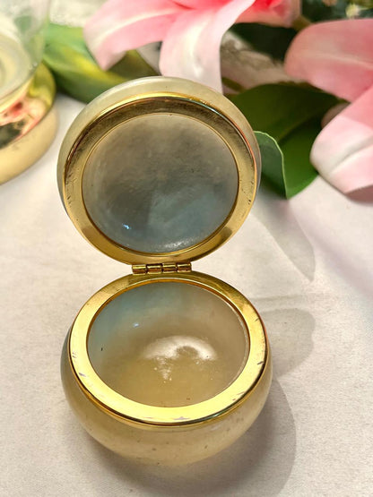Vintage Venezia Ponte dei Sospiri Souvenir Trinket Box Approx. 6 cm