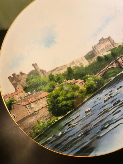 Royal Stafford Richmond Castle Bone China Plate 8.5"