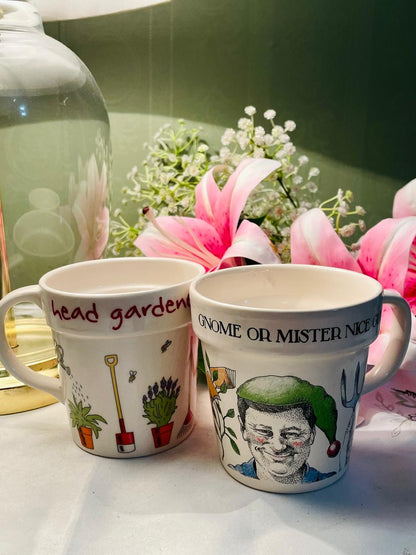 ATP Gifts Gardeners 2-Piece Novelty Mug Set Approx. 10 cm
