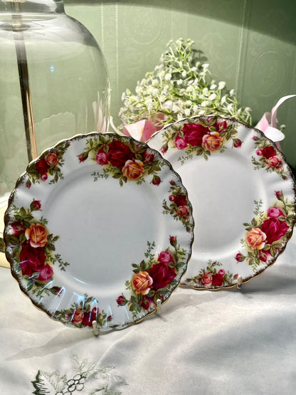 Royal Albert Old Country Roses Bone China Plate (each) 15 cm