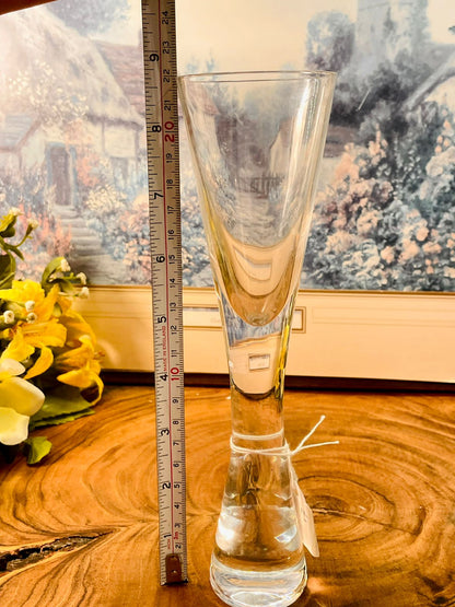 Elegant Tall Glass Vase – Minimalist Modern Flower Vase