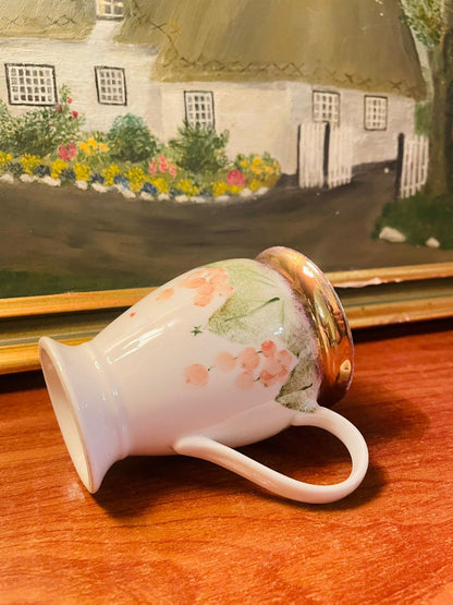 Floral Tea Mug, Coffee Mug, Fine Bone China, England