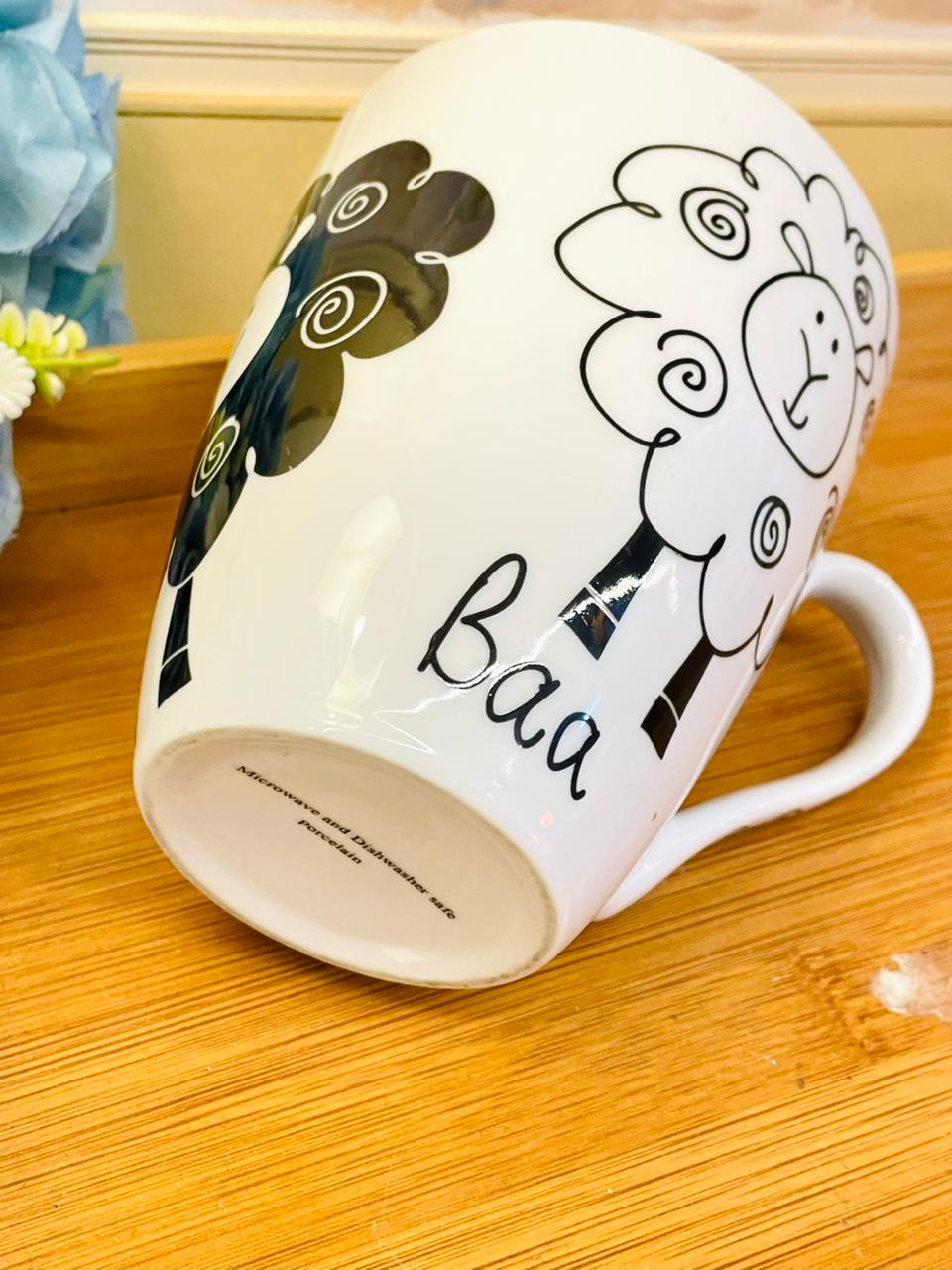 Fine Porcelain Tea Mug Oven Safe– Made in England